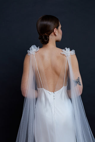 Contessa  / / Tulle wings with Floral detail
