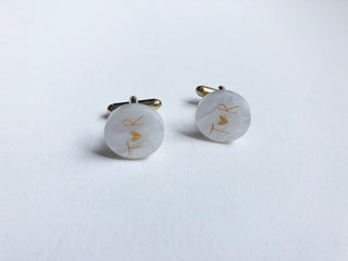Personalized Cuff Links-cuff-links-Hushed Commotion