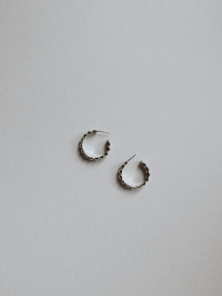 Gold hoop earrings | Heirloom Accessories