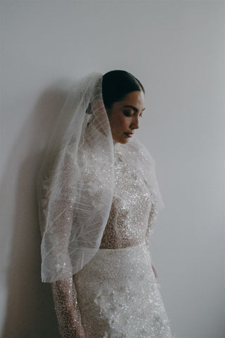 The 4 Most Beautiful Wedding Veils with Pearls for 2022