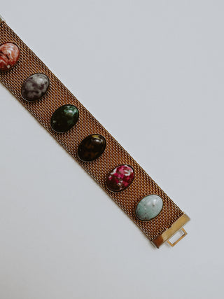 Vintage mesh bracelet with stone detail | Heirloom Accessories