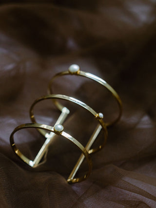 ATHENA // Tiered Metal Bracelet // Spring Capsule