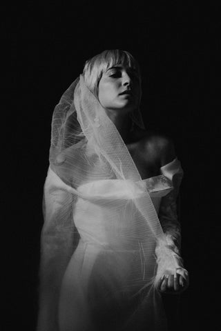 Kaia Veil // Elbow to Cathedral Length