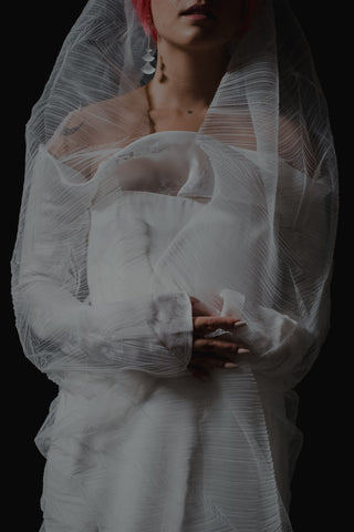Kaia Veil // Elbow to Cathedral Length