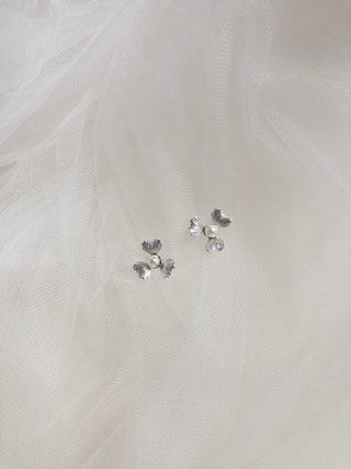 HARLEE: Floral Stud Earring [gold or silver]
