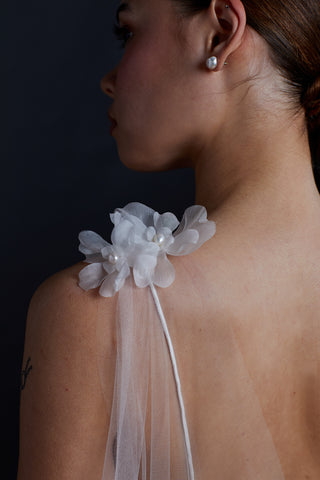 Contessa  / / Tulle wings with Floral detail