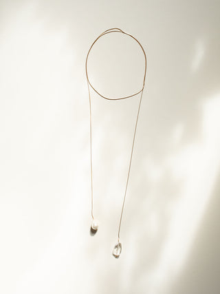 BRODI: Asymmetric wrap necklace SP2021
