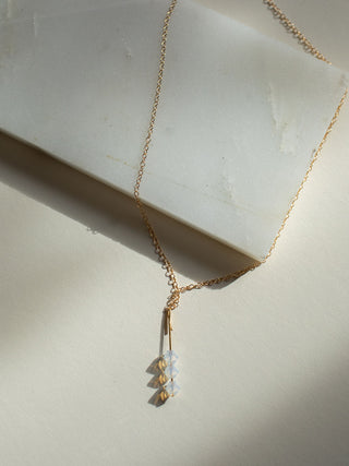 FREYA: Crystal Drop Necklace SP2021