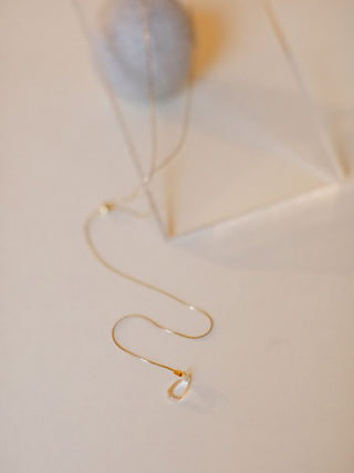 OCTAVIA // Minimalist style necklace [gold or silver] // 2022