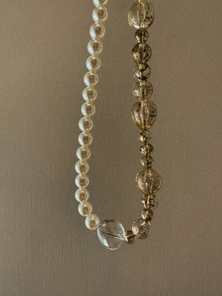 Chunky Pearl Necklace // RTS