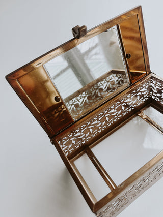 Vintage brass and resin handbag | Heirloom Accessories