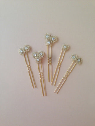 Celine Hair Pins-Hair Adornments-Hushed Commotion