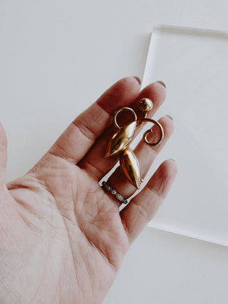 Vintage Brass Pin | Heirloom Accessories