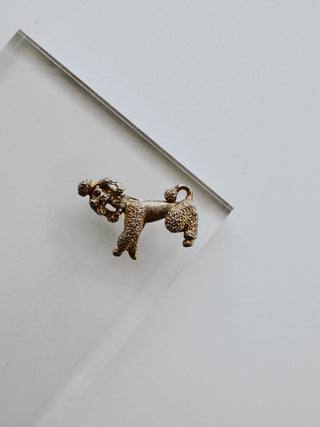 Vintage Poodle Pin | Heirloom Accessories